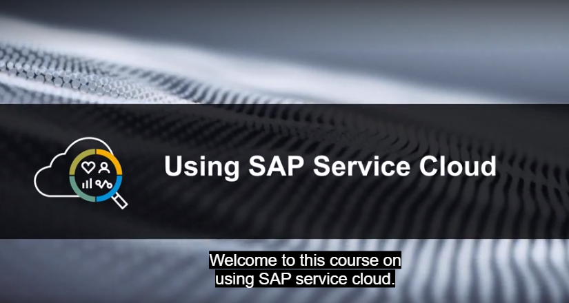 Using SAP Service Cloud